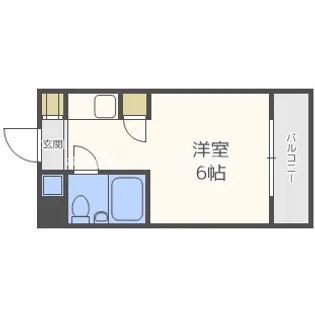 ビバリーヒルズ花園南【7階】の間取り