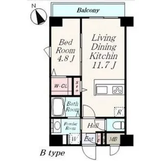 レジェンド紺屋町II【2階】の間取り