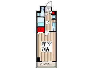 アルファコート西川口26【3階】の間取り