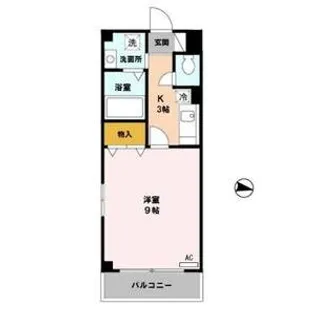 ブルーコート【1階】の間取り