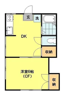 西田荘【1階】の間取り