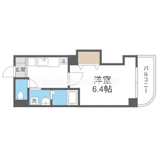 みおつくし京橋【8階】の間取り