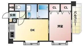 ベルシャンテ西明石II【3階】の間取り