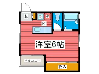 アスパ【3階】の間取り