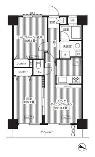 プラン・デスポワール【2階】の間取り