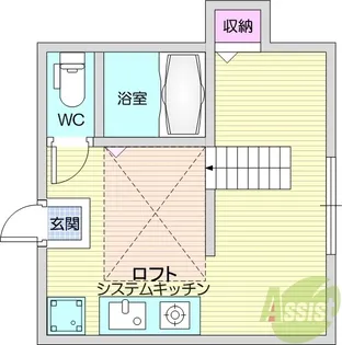 ハイム向山【2階】の間取り
