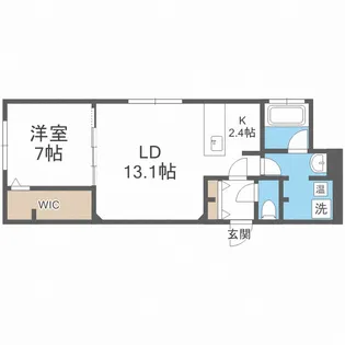 Le Jardin de MIYANOMORI【4階】の間取り