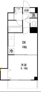 グリュック【1階】の間取り