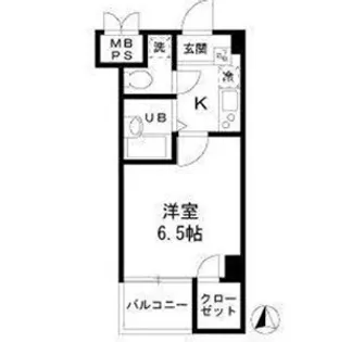 パラドール両国【2階】の間取り