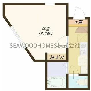 メゾン・ド・アミー【2階】の間取り