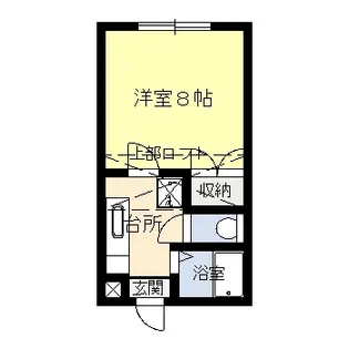 コーポリープ【1階】の間取り