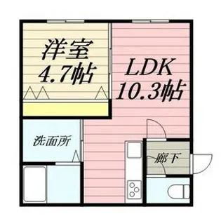casa otto【2階】の間取り