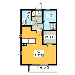 クレールN【1階】の間取り