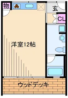 ライズ【1階】の間取り