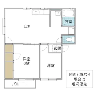 サルナート II【2階】の間取り