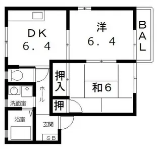 フォーレス華【2階】の間取り