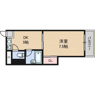アイワステーションビルVI号館【3階】の間取り