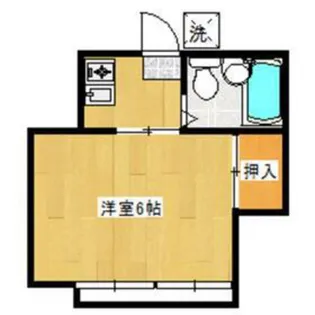 ハイツシャロン【2階】の間取り