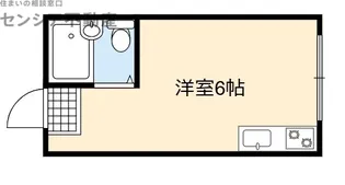 大宝森之宮ロイヤルハイツ【5階】の間取り