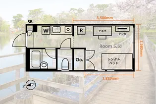 テルメ【2階】の間取り