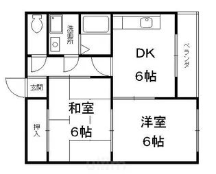 グランヴィア貴船【3階】の間取り