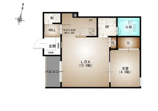 Regalest-F 井口1【2階】の間取り