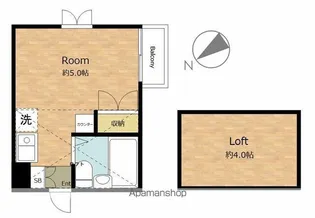 アップルハウス白楽2【1階】の間取り