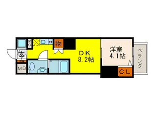 リ-ガルコ-ト川西小花I【8階】の間取り