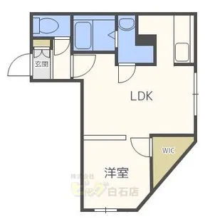 アミカル栄通【4階】の間取り