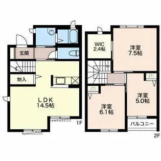 プロシードの間取り