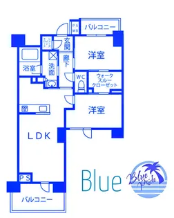 クリオラベルヴィ横濱サウス【8階】の間取り