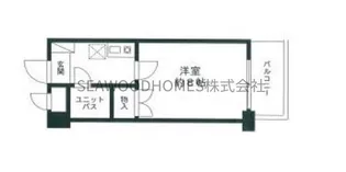 フォート金沢八景相川ビルII【3階】の間取り