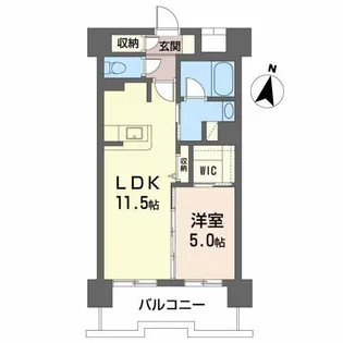 シャーメゾンステージ 広瀬通【13階】の間取り