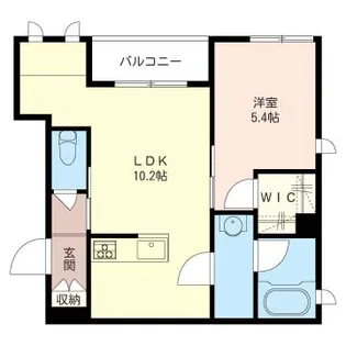 Pino Lilla 六義園【2階】の間取り