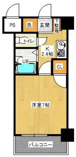 フォルム牛田新町【4階】の間取り