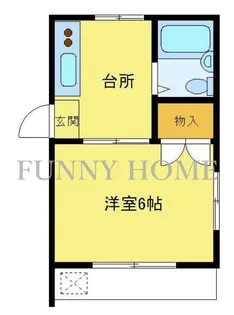 ハイムロカ7【1階】の間取り