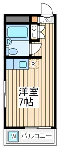 二子ハイム【1階】の間取り