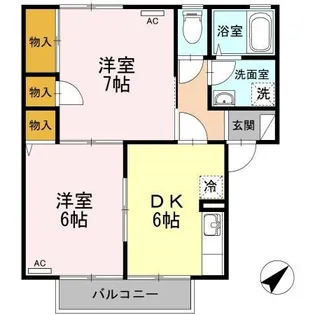 プレイン【2階】の間取り