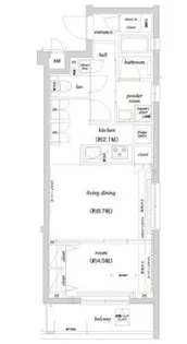 ウィリア矢口【2階】の間取り