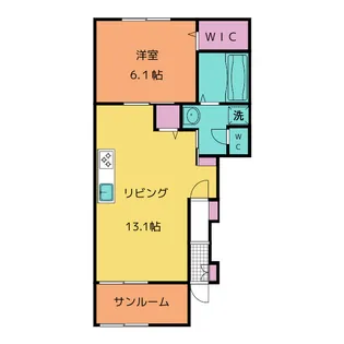 オガーサ【1階】の間取り