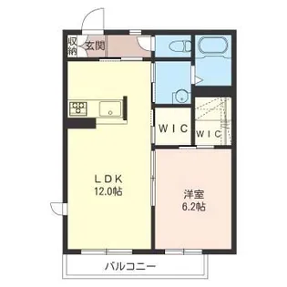 パラプル【2階】の間取り