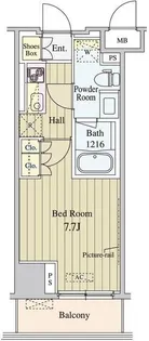 セリオ落合東中野【4階】の間取り