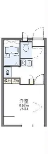 レオパレス徳重【1階】の間取り