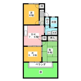 エトワール7【1階】の間取り