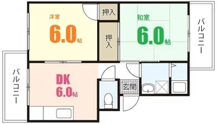 ファミリーコーポ【3階】の間取り