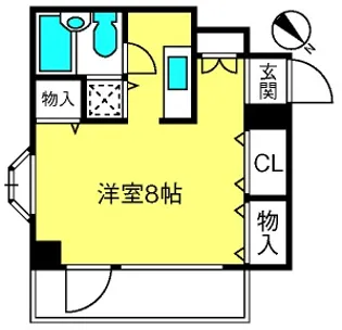 Tビル・マリンハイツ【5階】の間取り
