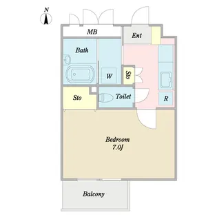 シェンプレ.N【5階】の間取り