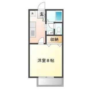 テラセヴェール【2階】の間取り