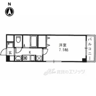 ヒルサイドテラス【3階】の間取り