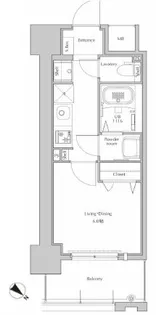 ネストピア博多グランドステージIII【10階】の間取り